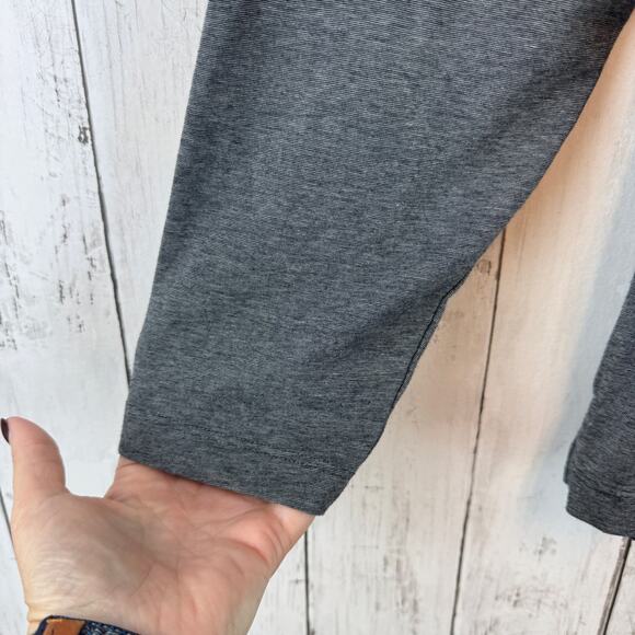 Vineyard Vines Gray Pima Edgartown 1/4 Zip Pullover Shep Shirt Size Medium - Picture 4 of 12